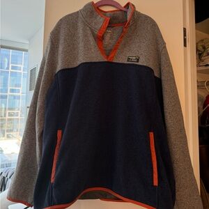 Men’s LL Bean Vests and Quarter Zips